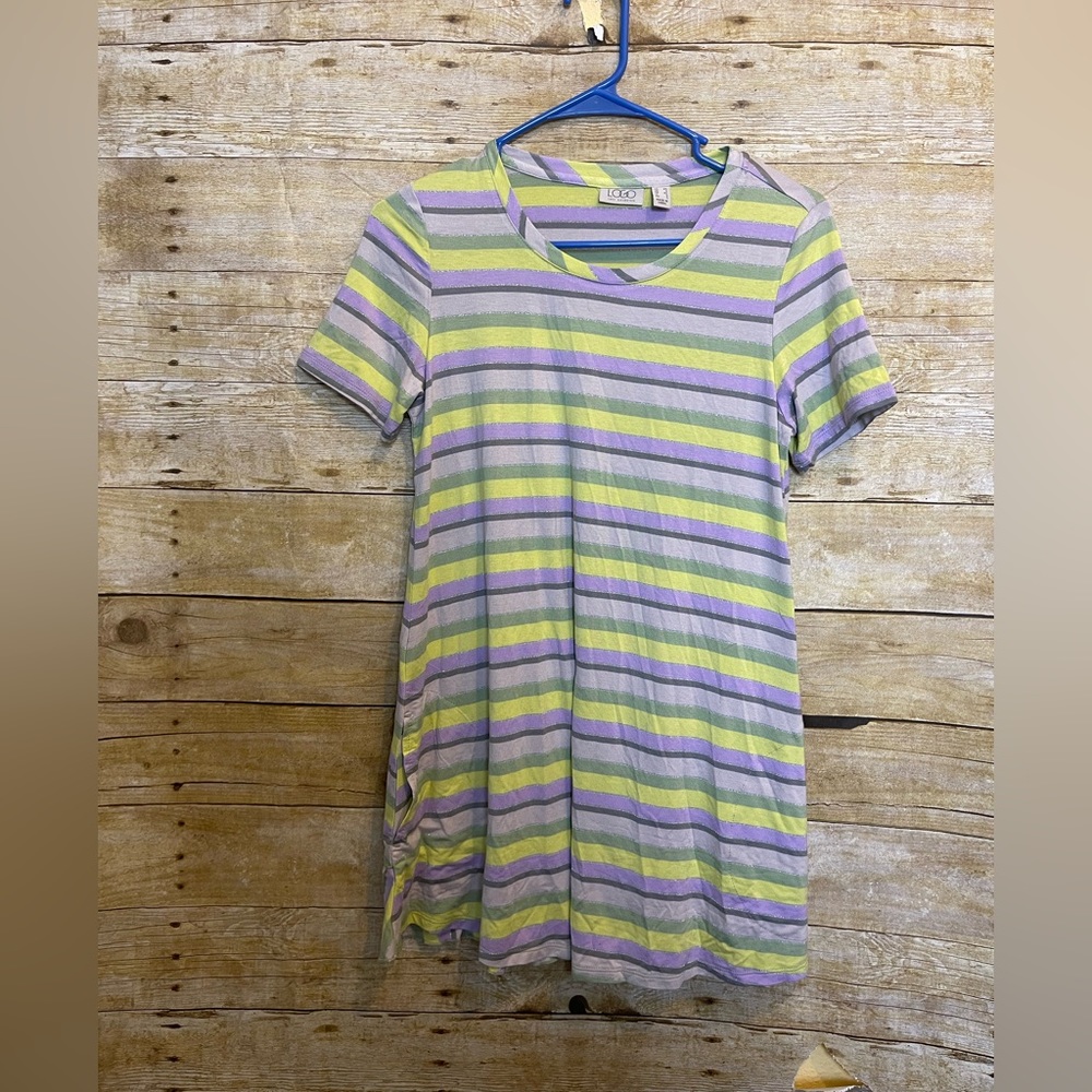 Logo striped tunic 🛍